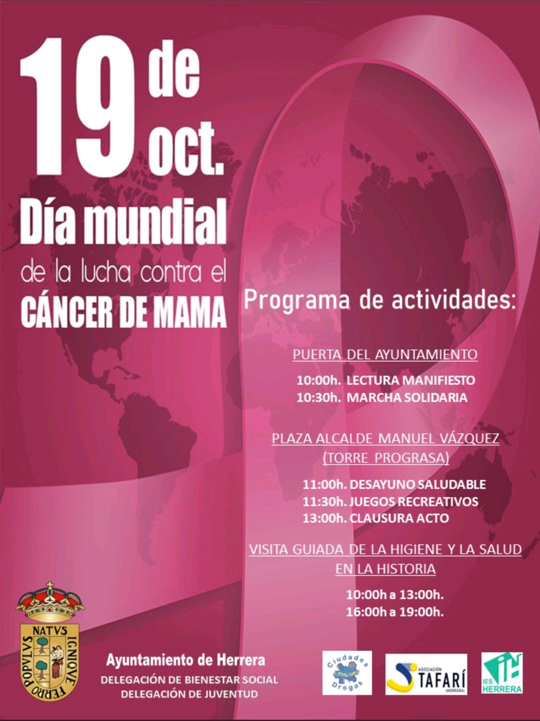 Hoy Mi rcoles 19 De Octubre Se Celebra El D a Mundial Contra El C ncer hoy-mi-rcoles-19-de-octubre-se-celebra-el-d-a-mundial-contra-el-c-ncer