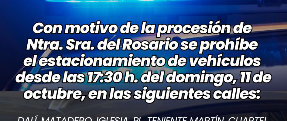 POLICÍA LOCAL DE HERRERA INFORMA