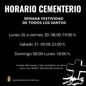 cementerio festividad dia de todos los santos 2026